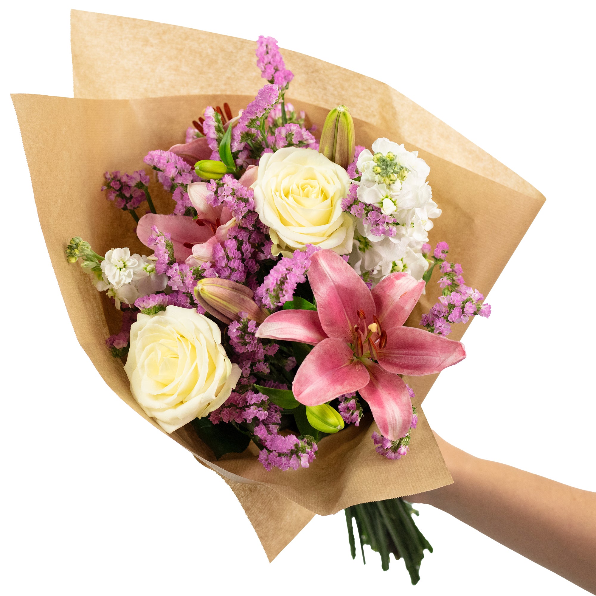 BY, 94315, Straubing - Flowerbox Blumenstrauß 'Pink Majesty'