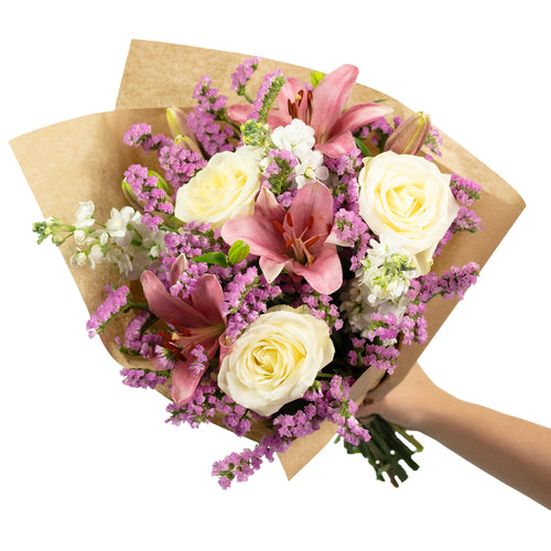 BY, 94315, Straubing - Flowerbox Blumenstrauß 'Pink Majesty'